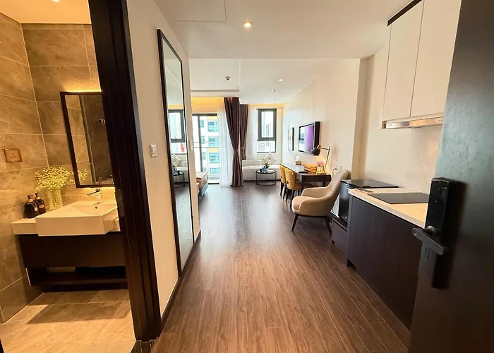 Apartment Can Ho Homestay The Sapphire Ha Long Tieu Chuan Khach San Co Tam View Sea & City Rat Dep Ha Long